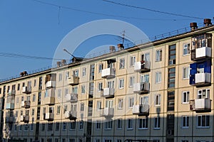 Apartment block Hruschovka, Zelenogorsk