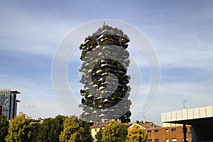 An apartment block at TreeVilla Park in Milan