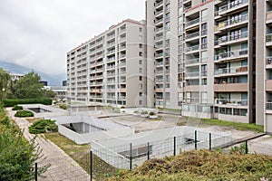 Apartment blocks in Grenoble photo