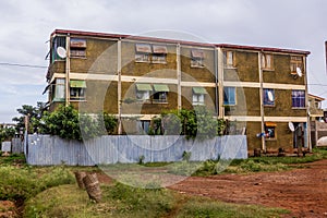 Apartment building in Arba Minch, Ethiop
