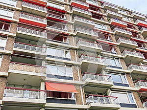 Apartment building front photo