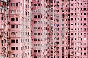 Apartment Building in Hong Kong.