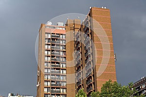 Apartment building in Johannesburg