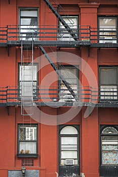 Apartment building, Manhattan, New York City