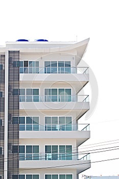 Apartment building - a modern building photo