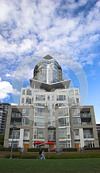 Apartment building in Vancouvers trendy Yaletown district