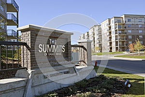 Apartment buildings, Alberta, Canada