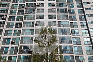 Apartment buildings of Suwon, Korea photo