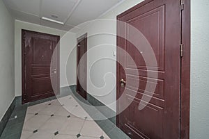 Apartment doors entrance