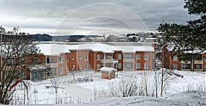 Apartment house in Finland