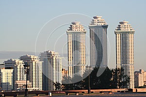 Apartment houses in Moscow
