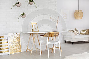 Apartment with minimalistic decors