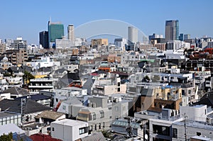 Apartment and Office Buildings In Tokyo Japan