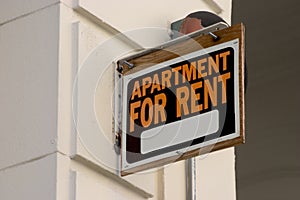 Apartment for Rent Sign photo