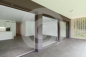 Apartment, wide veranda