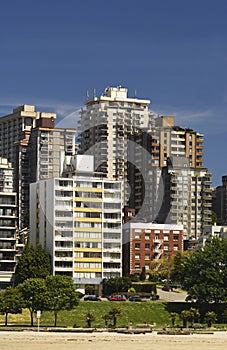 Apartments, beach and green space