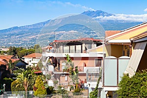 Apartments in Giardini Naxos town and Etna Mount