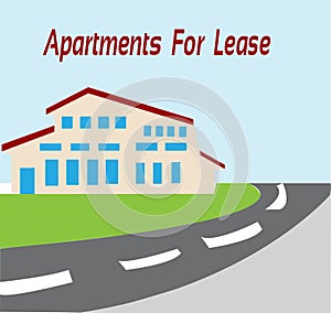 Apartments for lease in a City