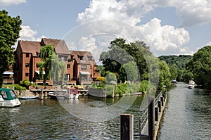 Apartments overlooking the River Thames at Marlow, Buckinghamshire photo