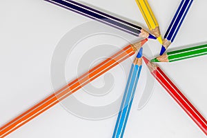 apature of colour pencils