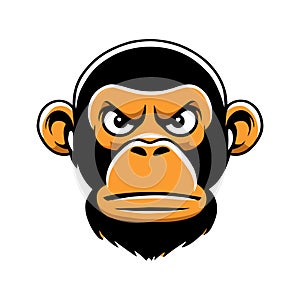 Ape graphic vector EPS