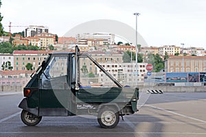 APE vans in Italy - Piaggio tricycle