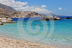 Apella beach, Karpathos island, Greece