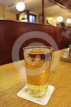Apfelwein (German apple wine) in Frankfurt, Germany