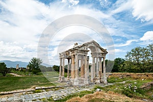 Aphrodisias ancient city in Aydin, Turkey photo