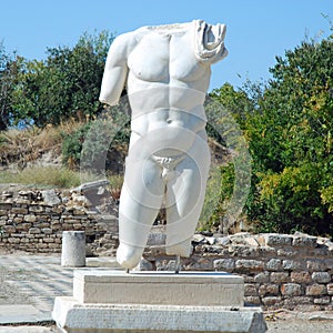 Aphrodisias - Male torso sculpture - Turkey