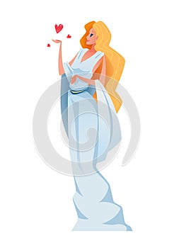 Aphrodite ancient greek goddess mythological deity of olympia