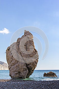 Aphrodite`s Rock, Cyprus Island