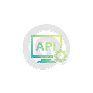 API icon, application programming interface