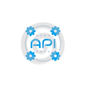 API icon, application programming interface