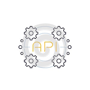 API icon, application programming interface
