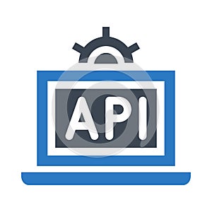 API setting glyphs double color icon
