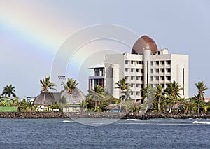 Apia Town Skyline