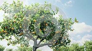 Aple tree, Generate Ai