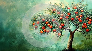 Aple tree, Generate Ai