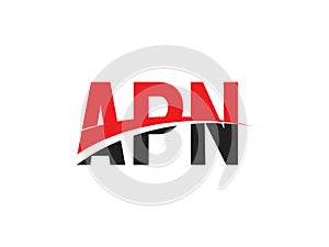 APN Letter Initial Logo Design Vector Illustration