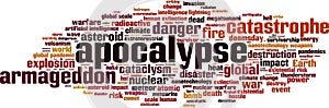 Apocalypse word cloud