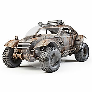 Apocalyptic Car Model: Mad Max Junkyard On Wheels