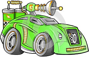 Apocalyptic Car Vehicle Vector