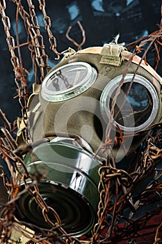 Apocalyptic gasmask