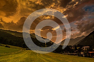 Apocalyptic landscape