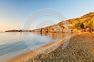 Apokofto is the beach of Chrissopigi in Sifnos, Greece
