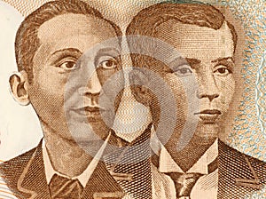 Apolinario Mabini and Andres Bonifacio