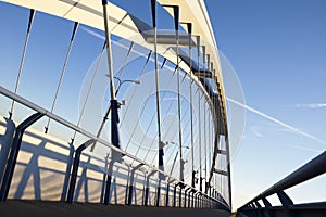 Apollo bridge in Bratislava