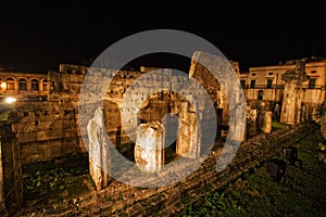Apollo Greek Temple Siracuse