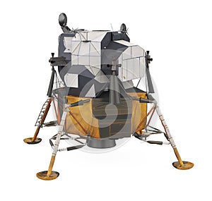 Apollo Lunar Module Isolated photo